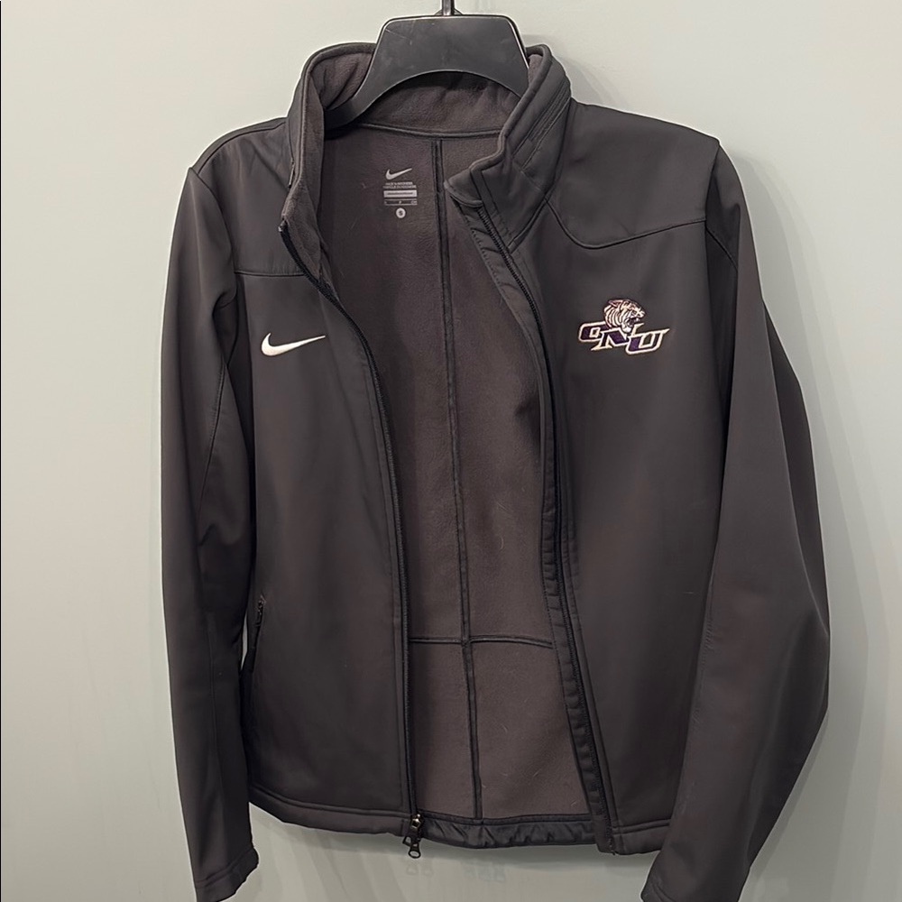 Nike Black Full-Zip Jacket with Embroidered Logo